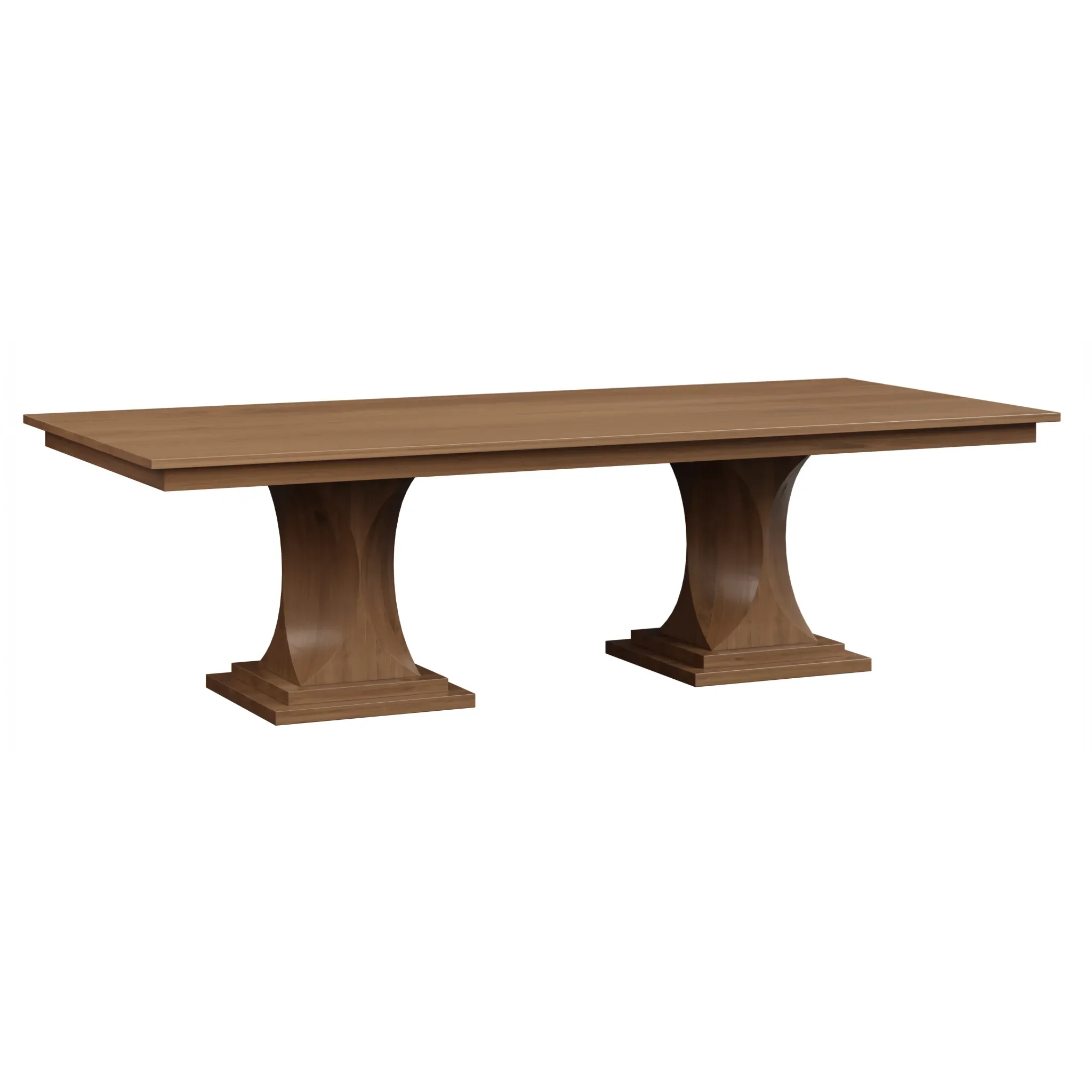BERKLEY DOUBLE PEDESTAL EXTENSION TABLE
