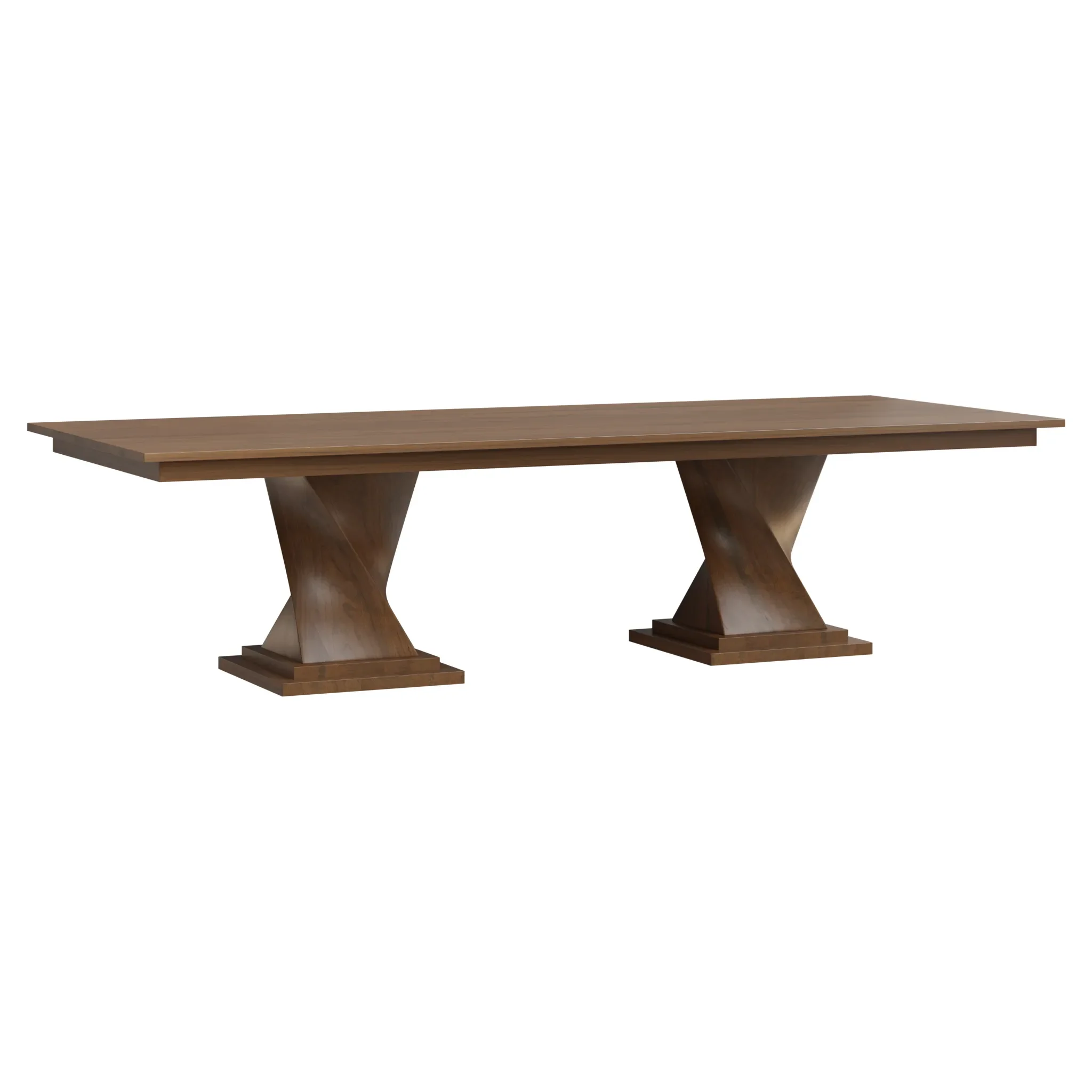 LEXINGTON DOUBLE PEDESTAL EXTENSION TABLE
