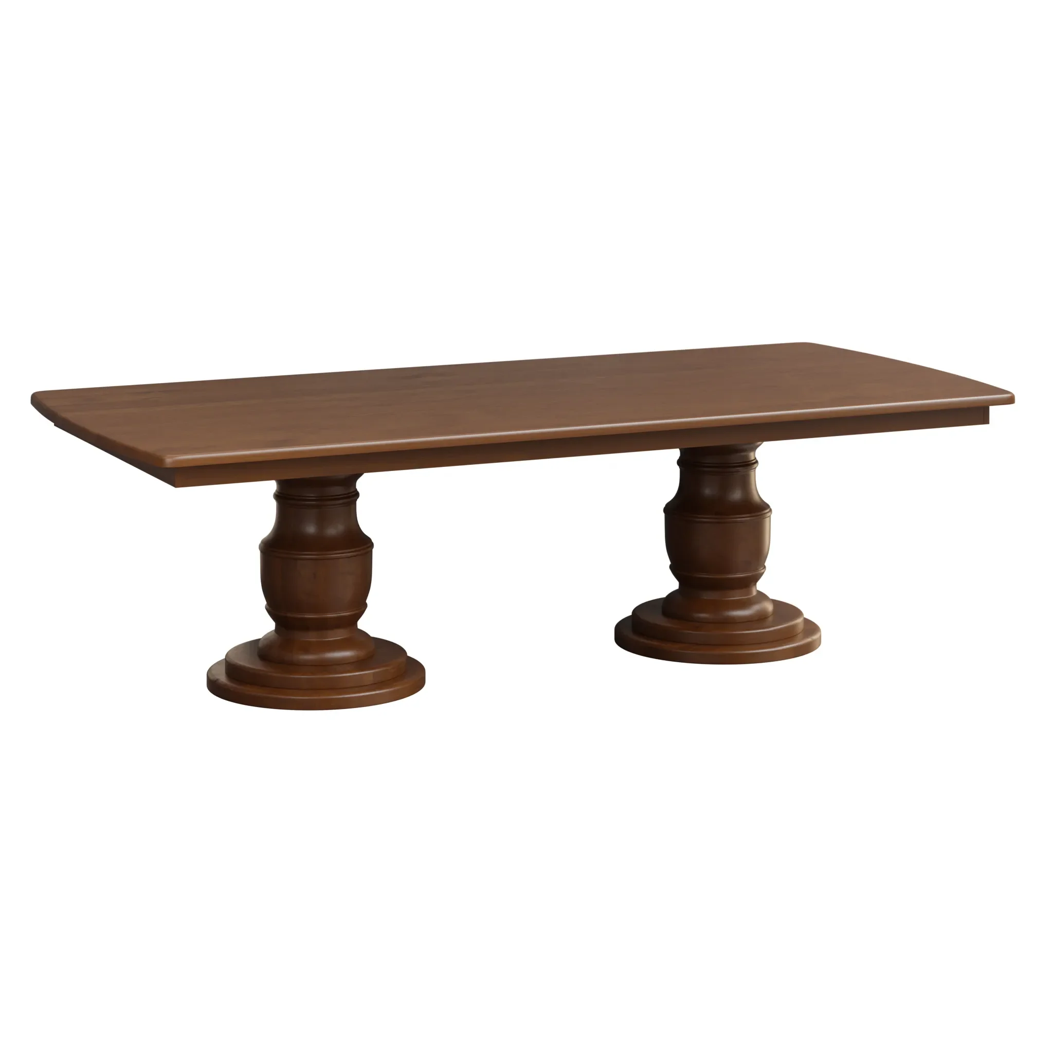 BURLINGTON DOUBLE PEDESTAL EXTENSION TABLE