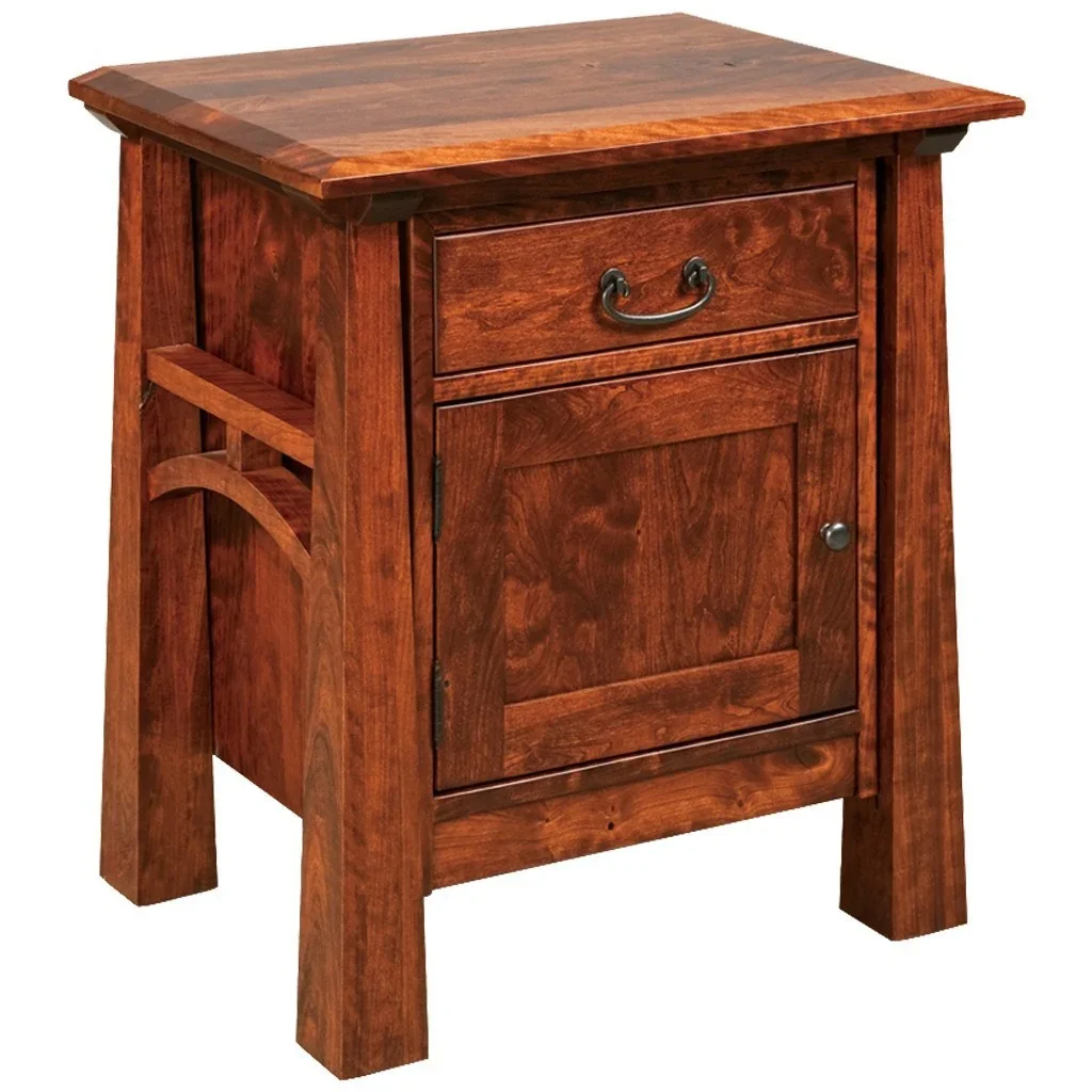 ARTESA 1 DOOR & 1 DRAWER NIGHTSTAND
