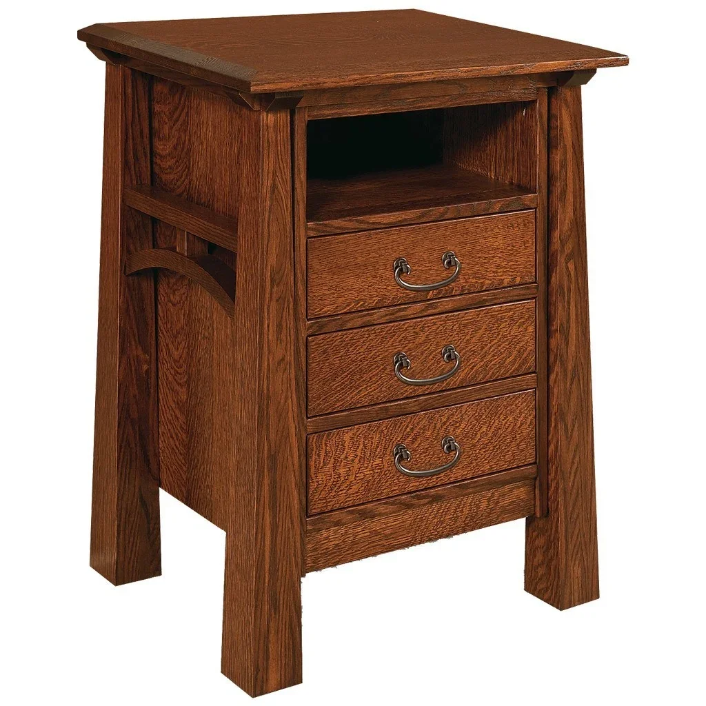 ARTESA 3 DRAWER NIGHTSTAND