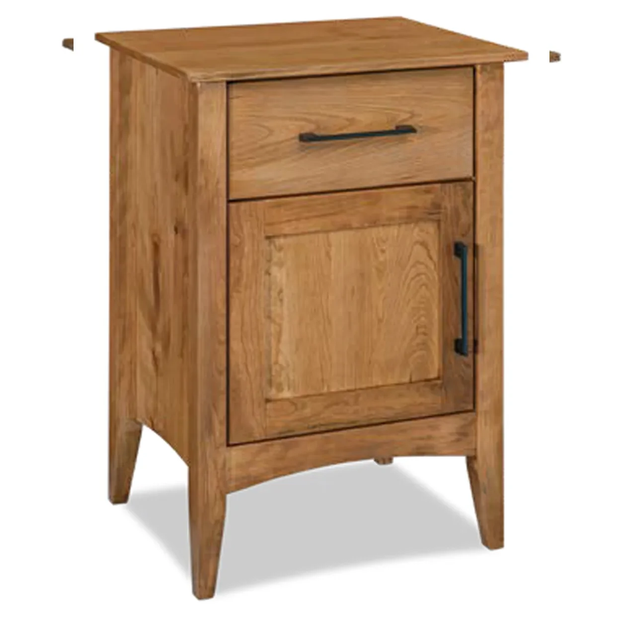 ATLANTIC 1 DRAWER, 1 DOOR NIGHTSTAND