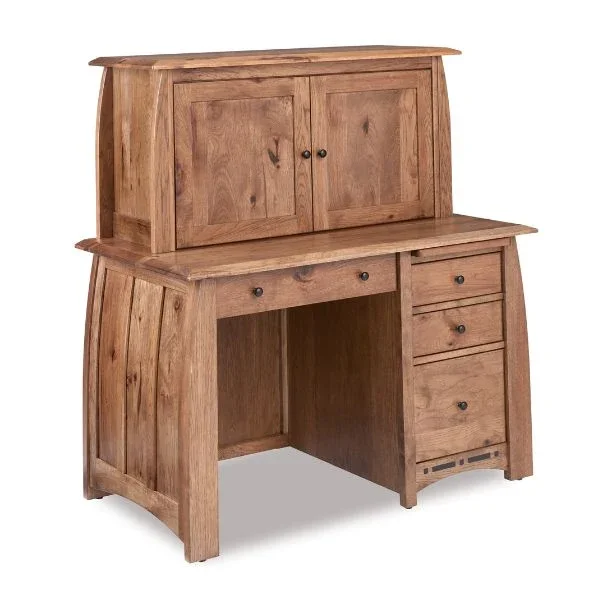 BOULDER CREEK DESK WITH OPTIONAL HUTCH